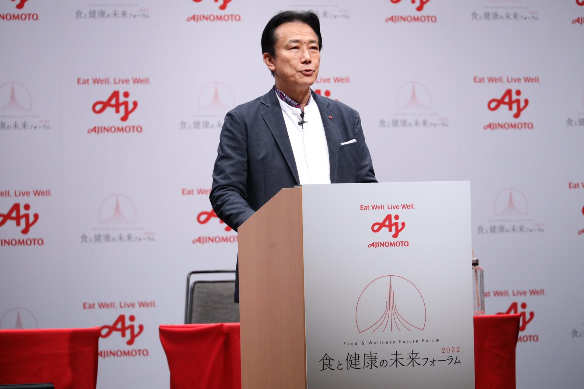 Taro Fujie Presidente e CEO (CEO) Ajinomoto Co., Inc.