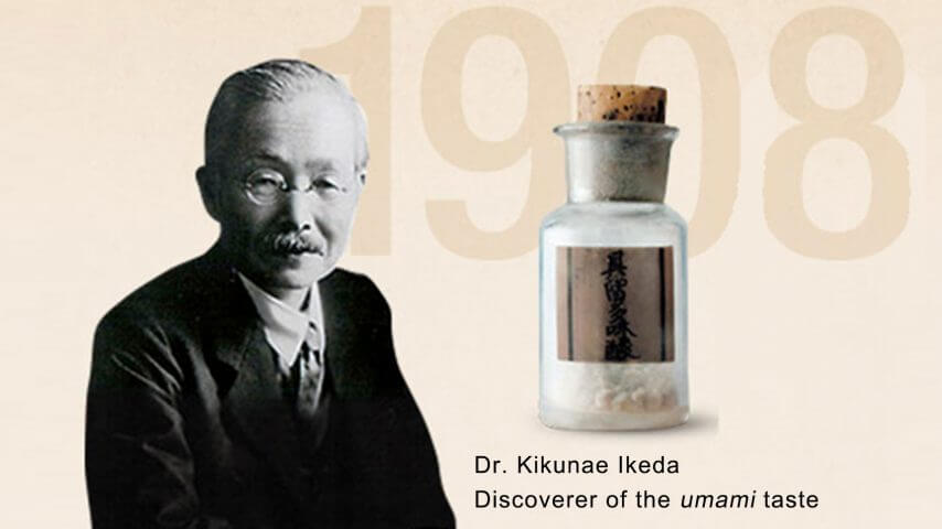 Dr. Kikunae Ikeda, descobridor do gosto de Umami