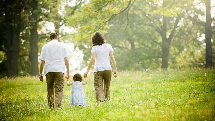 Greenery and family