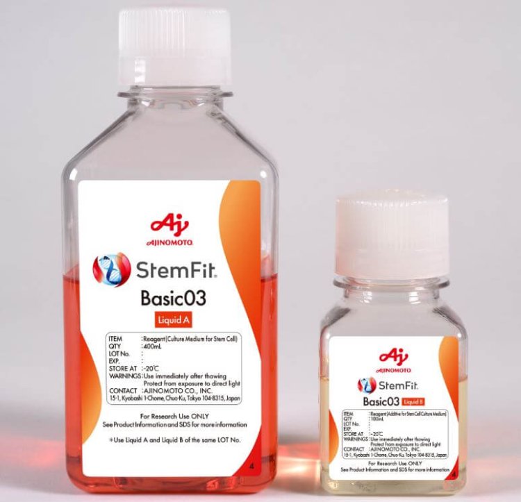 Productos StemFit® comercializados por Ajinomoto Co. Inc.