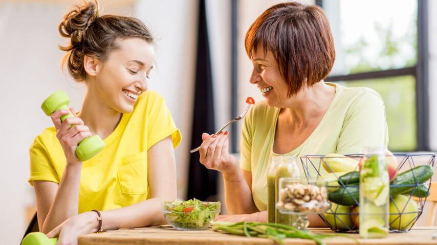 Avantages des acides aminés avec un repas sain