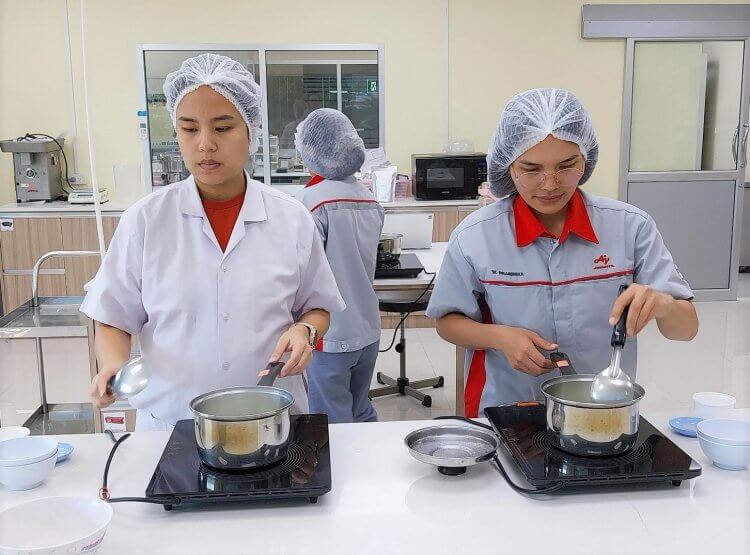 Testing in simulated kitchen environment