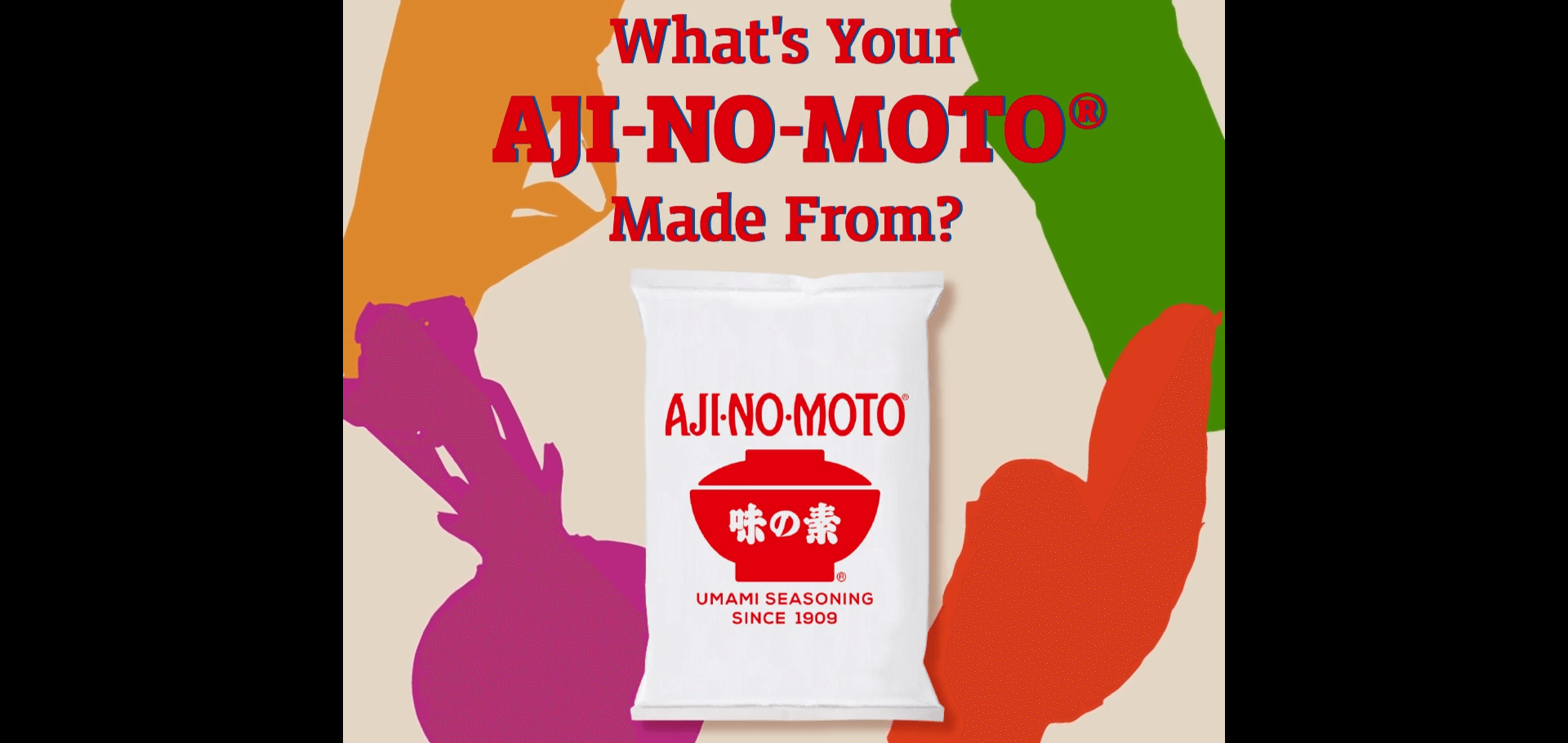 您的 AJI-NO-MOTO🄬 是由什么制成的？