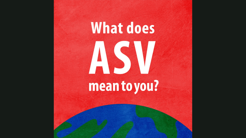 ¿Qué significa ASV para ti?