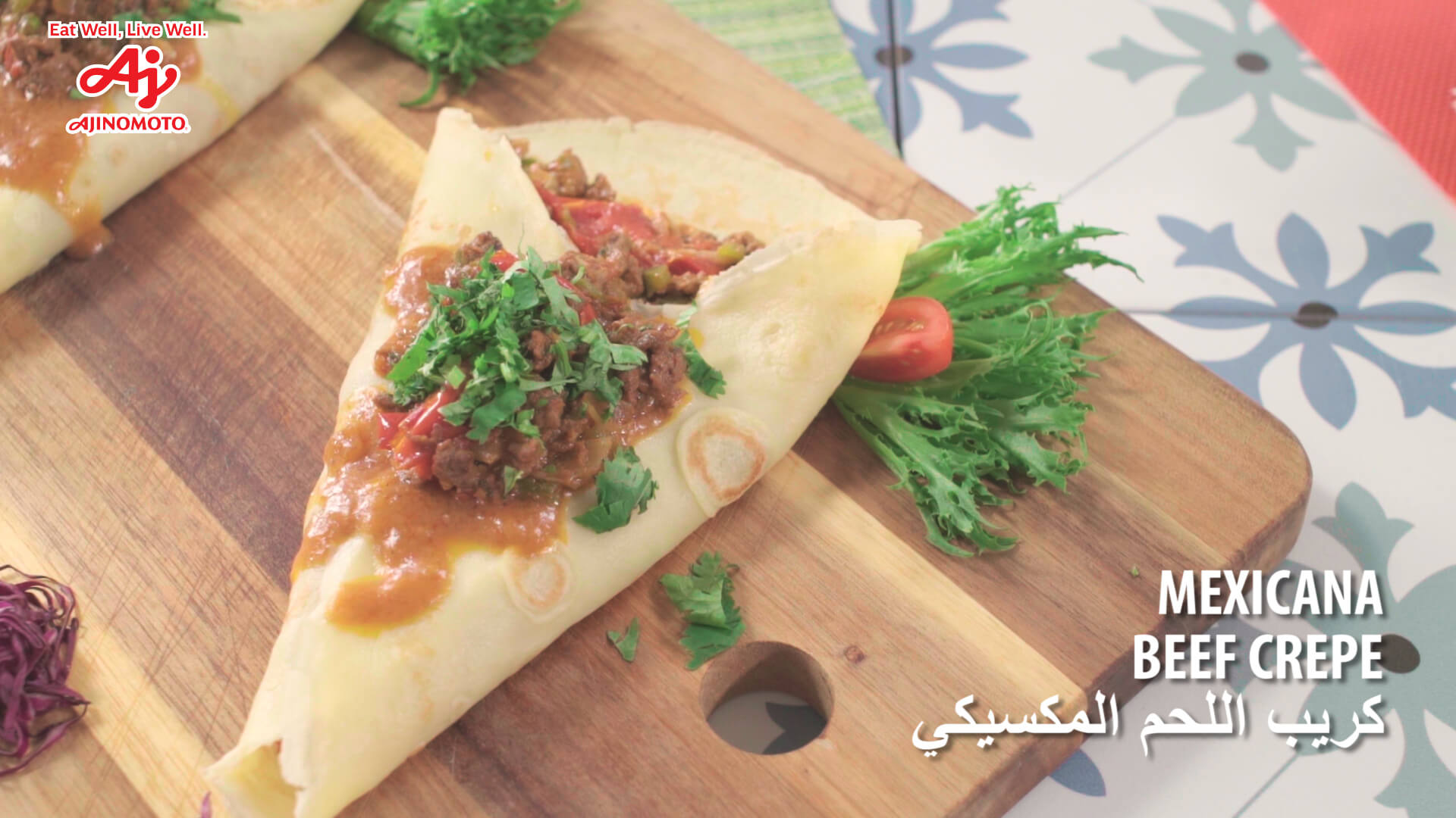 Mexican Beef Crepe