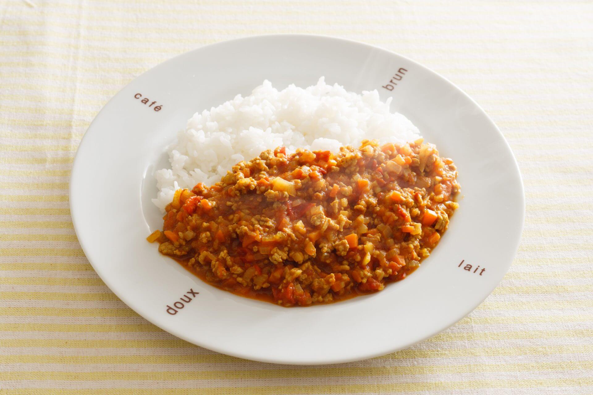 Umami-rich Japanese Dry Curry and Rice