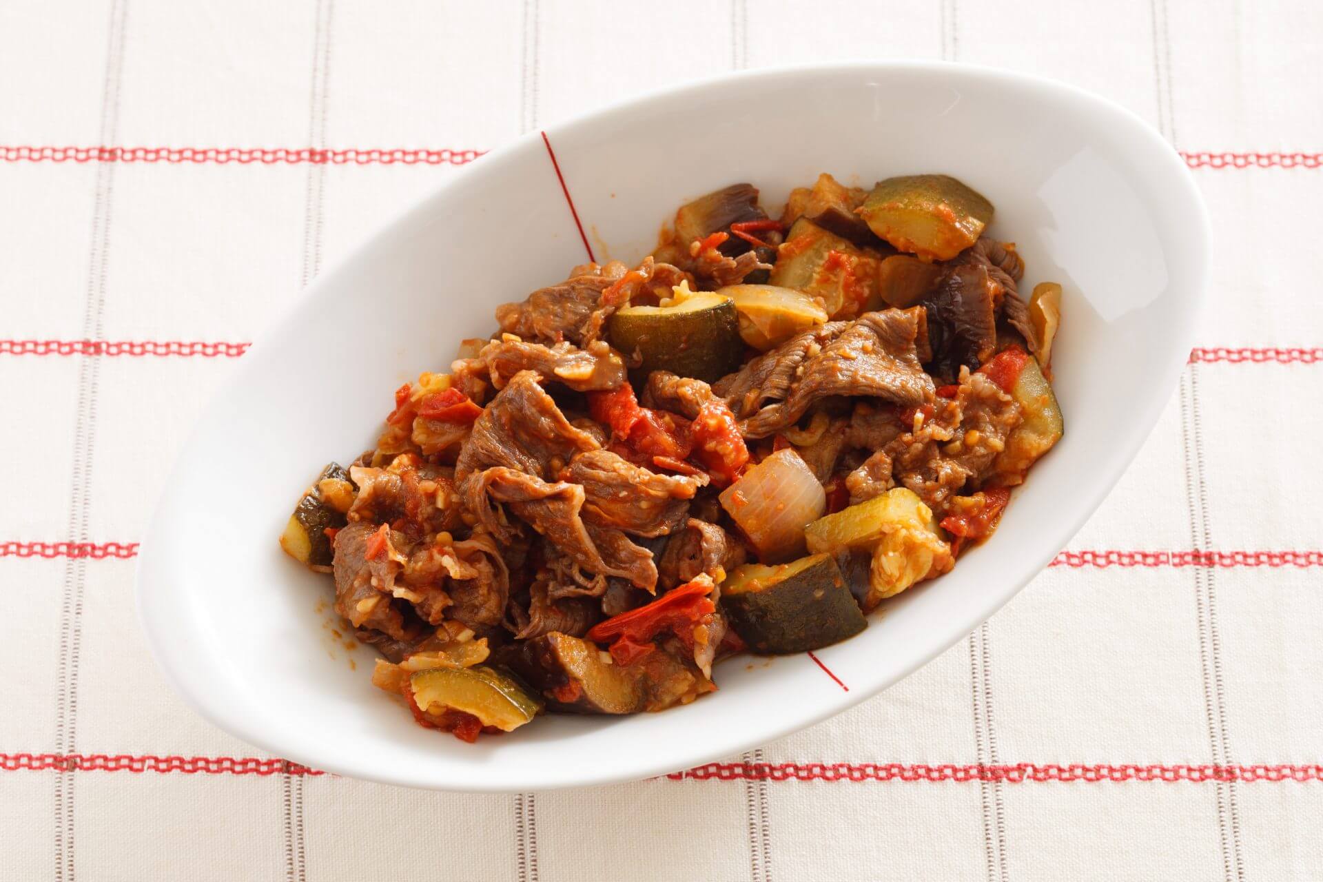 Umami-rich Beef Ratatouille