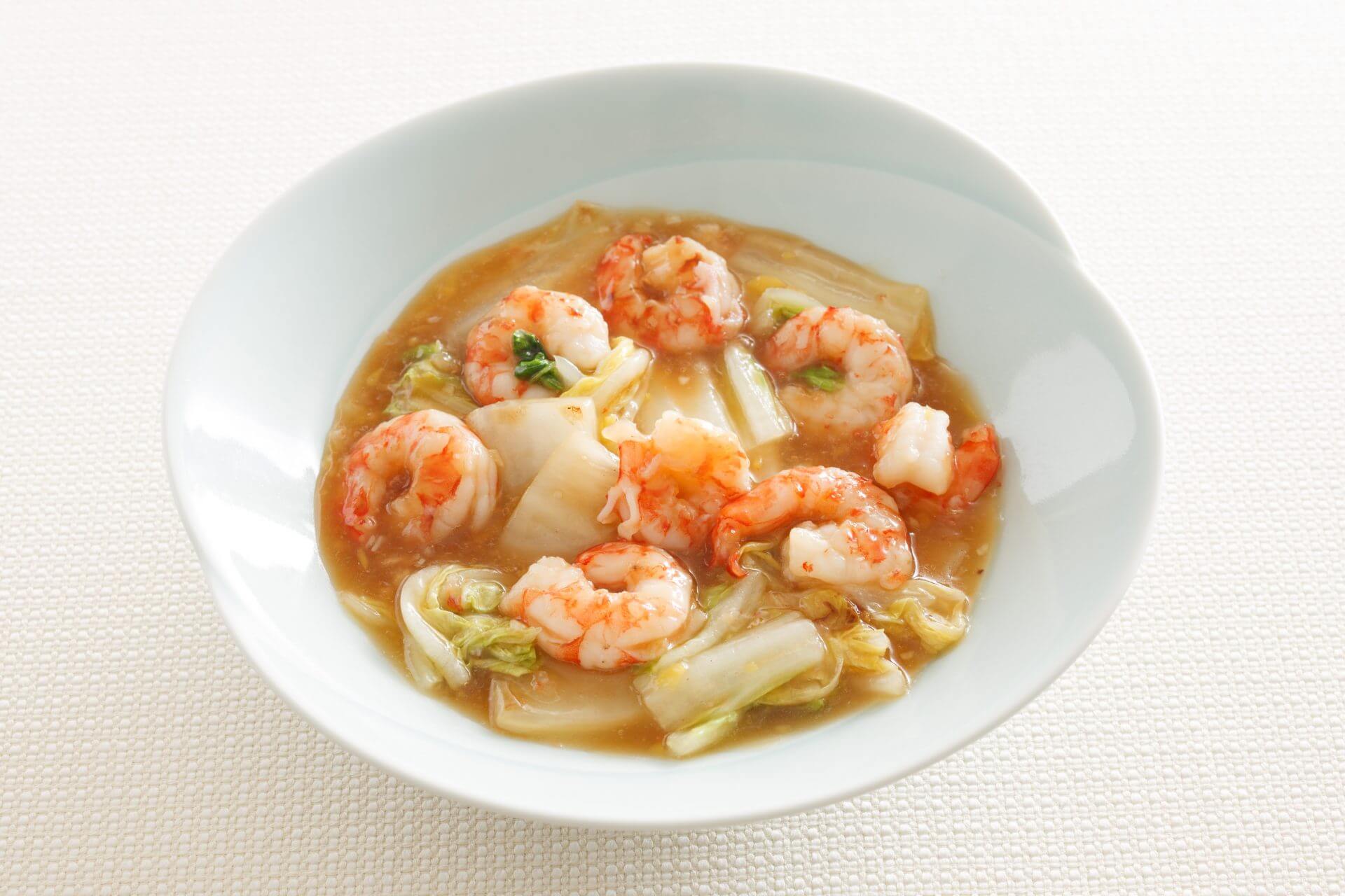 Langostino Salteado con Umami