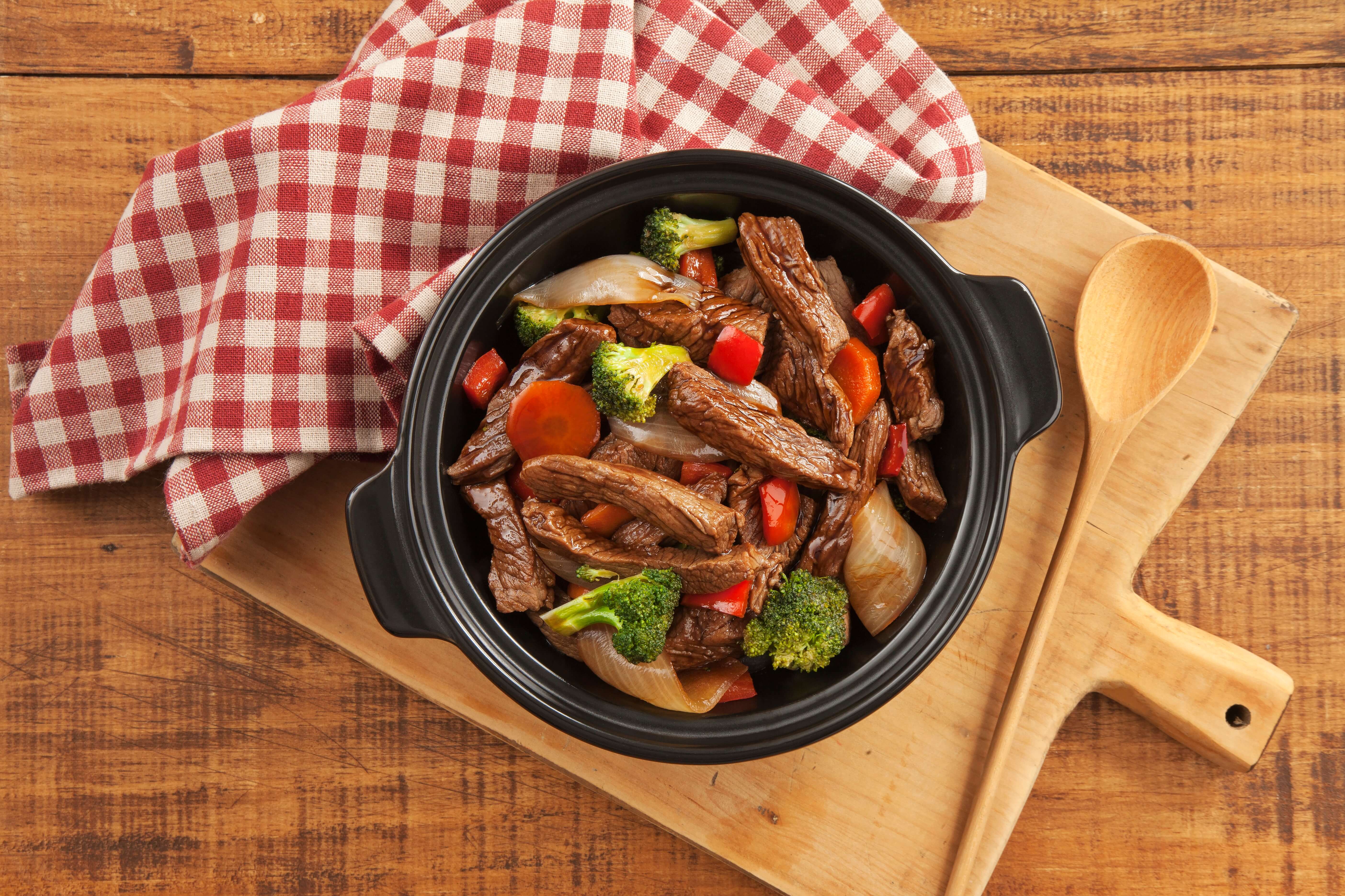 Beef and Vegetable Stir-Fry with Umami