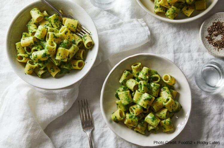 Salsa Miso Pesto rica em Umami