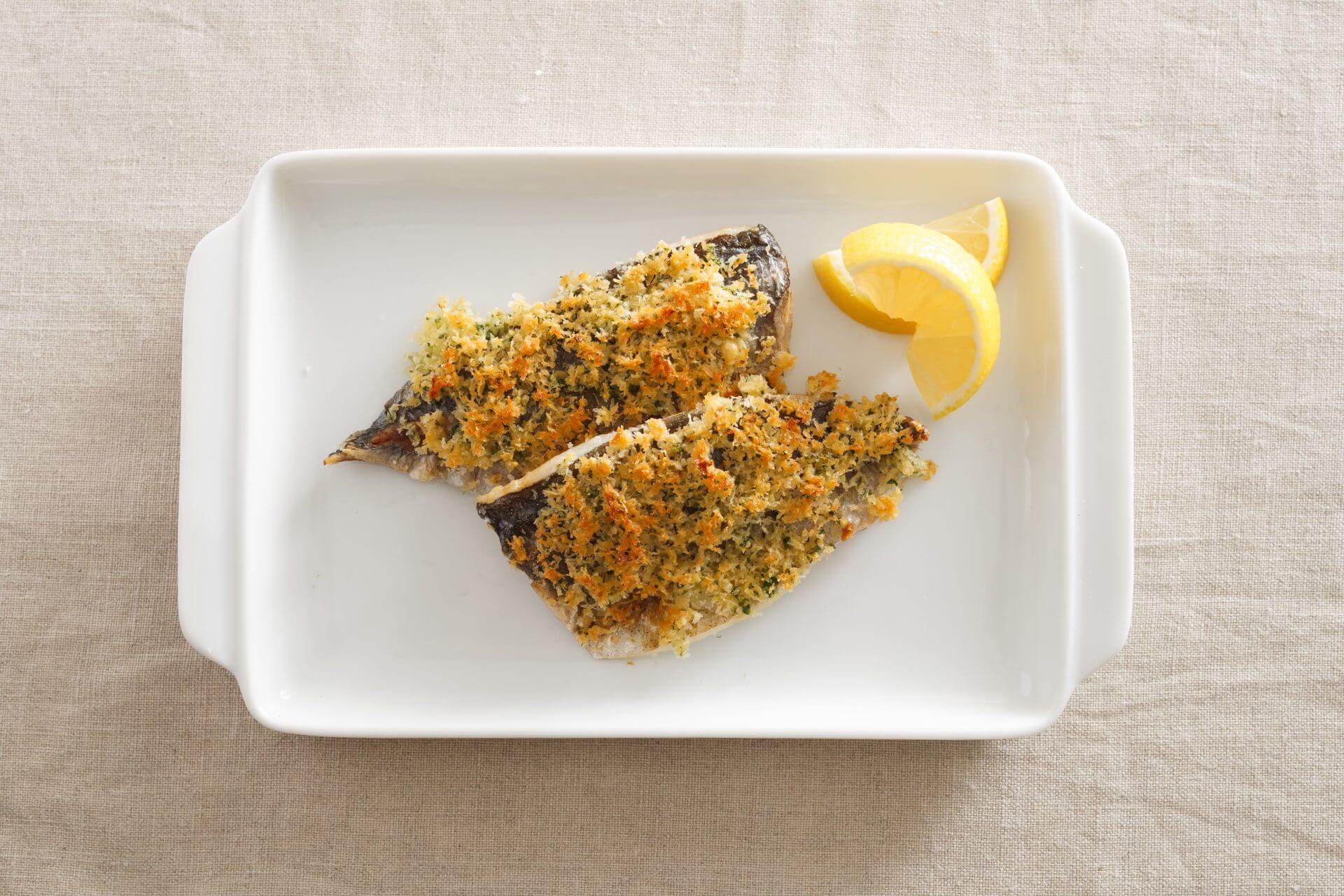 Grilled Horse Mackerel with Cheese