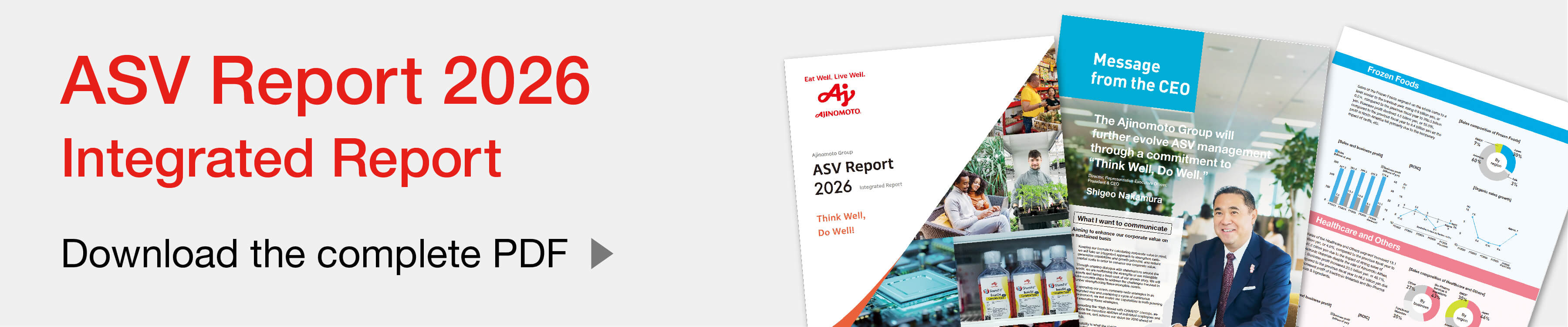 ASV Report 2026 Integrated Report Download the complete PDF