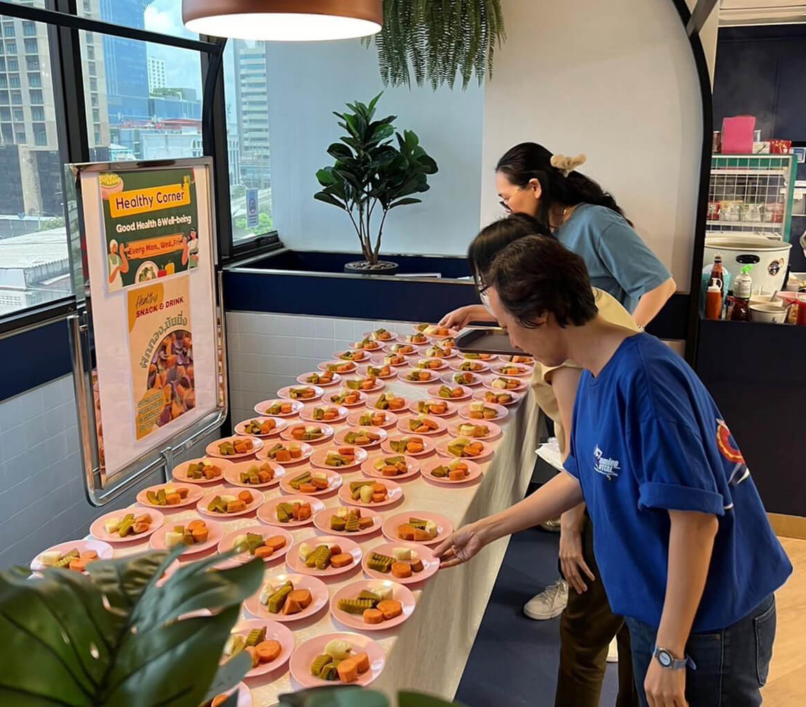 Healthy food at work 2